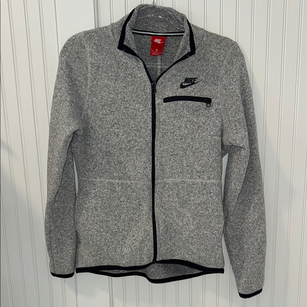 Nike Gray Zip-Up Jacket